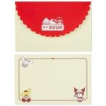 Bloco de Papel de carta Sanrio Characters Cafe