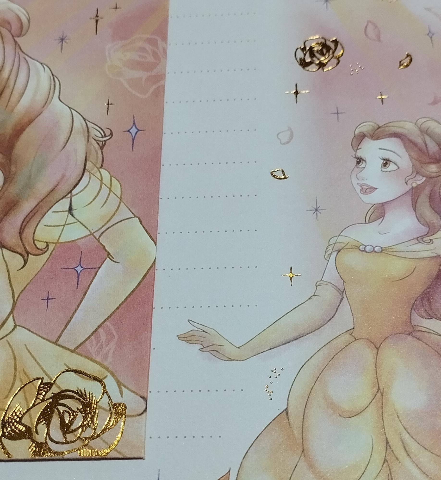 Papel de carta Disney Belle