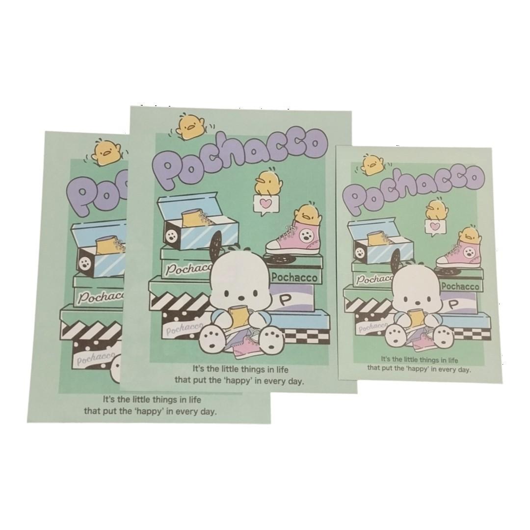 Papel de carta Sanrio Pochacco Tênis