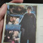 Papel de carta Harry Potter azul