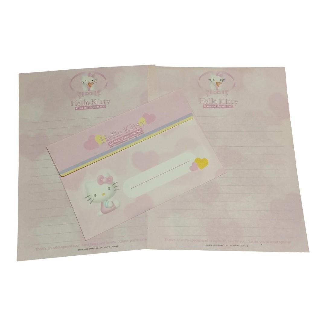 Papel de carta Hello Kitty 2002
