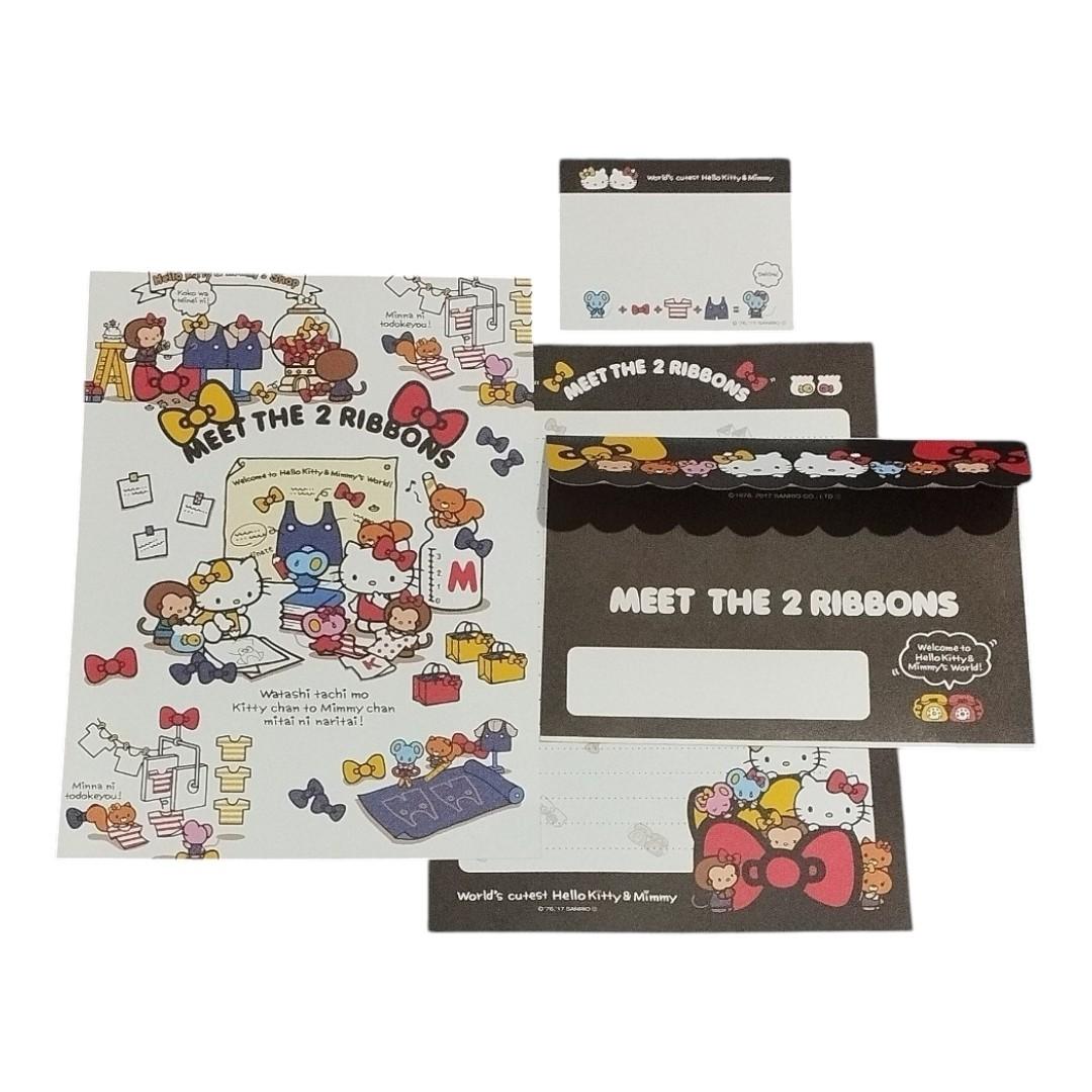 Papel de carta Hello Kitty Ribbons