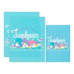 Papel de carta Sanrio Tuxedosan esverdeado