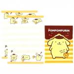 Papel de carta Sanrio Pompompurim pequeno