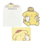 Papel de carta Sanrio Pompompurim Recortado