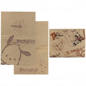 Papel de carta Sanrio Pochacco Pardo