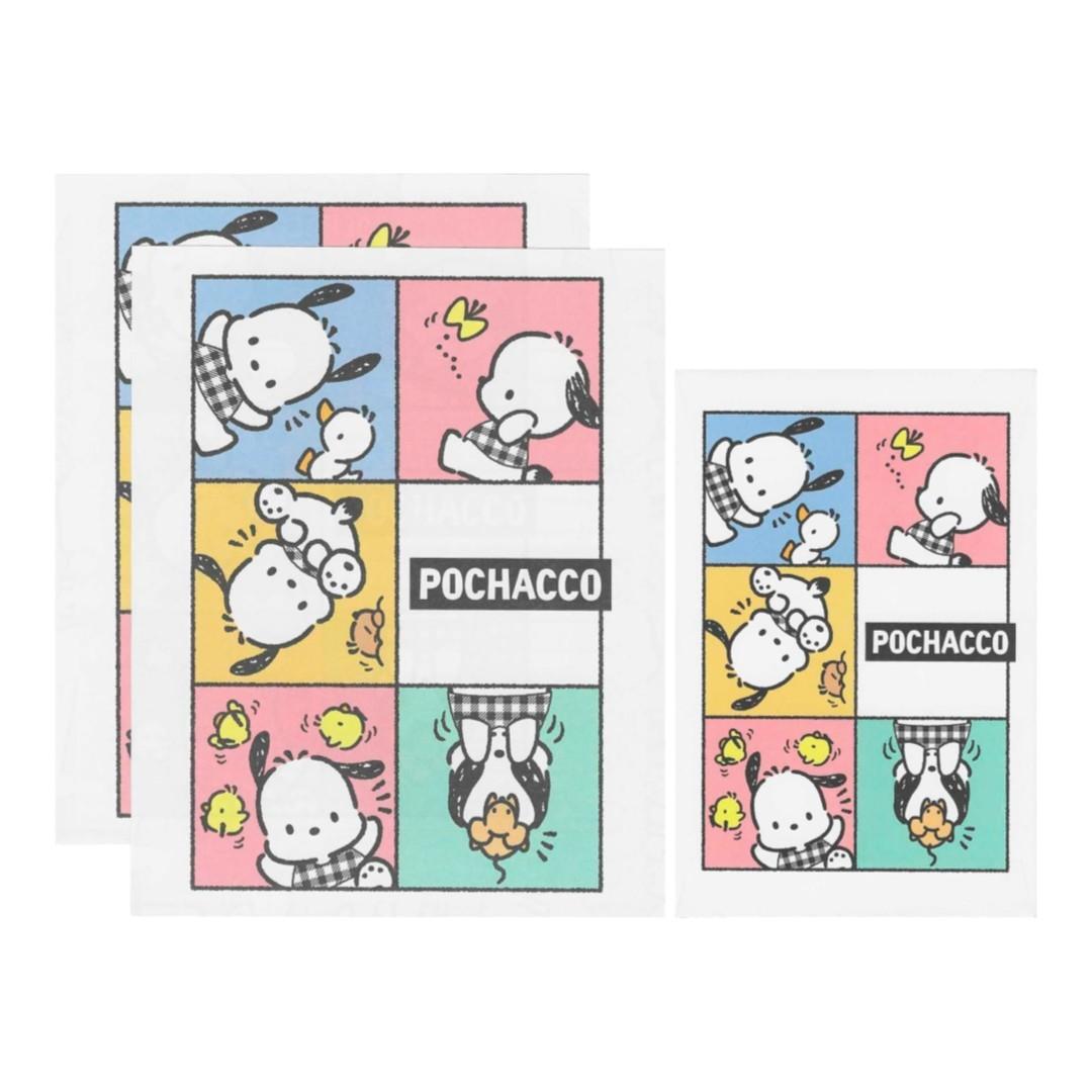 Papel de carta Sanrio Pochacco quadrados