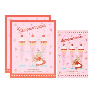 Papel de carta Sanrio Marron Cream sorvete