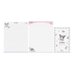 Papel de carta Sanrio Kuromi Dupla A