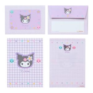 Papel de carta Sanrio Kuromi xadrez