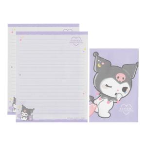 Papel de carta Sanrio Kuromi lilás