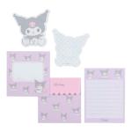 Papel de carta Sanrio Kuromi recortado mini