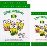 Papel de carta Sanrio Keroppi green