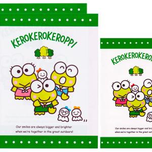 Papel de carta Sanrio Keroppi green