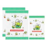 Papel de carta Sanrio Keroppi xadrez