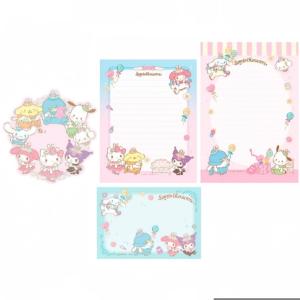 Papel de carta Sanrio Characters festa