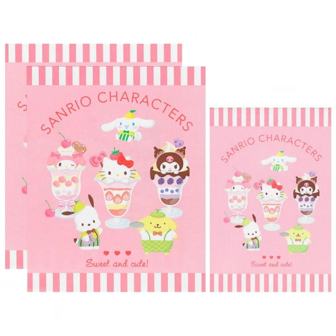 Papel de carta Sanrio Characters Shake