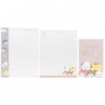 Papel de carta Sanrio Characters Turminha A