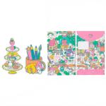 Papel de carta Sanrio Characters Mini Escola