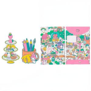 Papel de carta Sanrio Characters Mini Escola