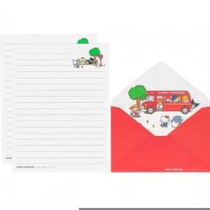 Papel de carta Sanrio Characters Vermelho