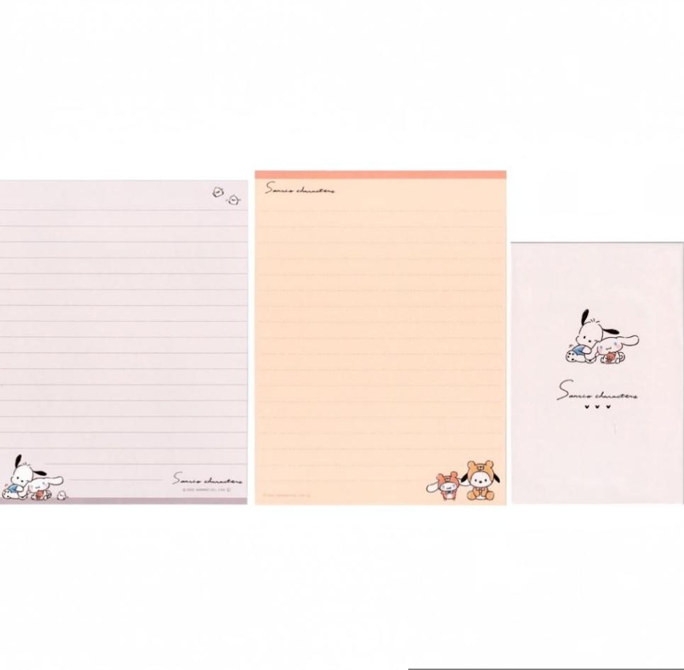 Papel de carta Sanrio Characters C