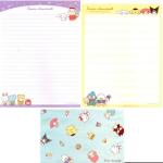 Papel de carta Sanrio Characters Turma B