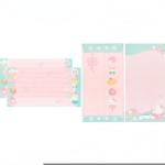 Papel de carta Sanrio Characters Textura