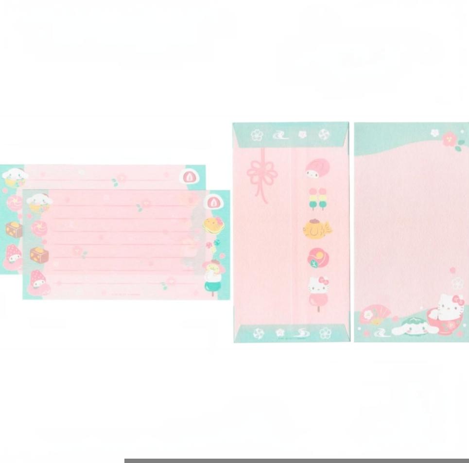 Papel de carta Sanrio Characters Textura