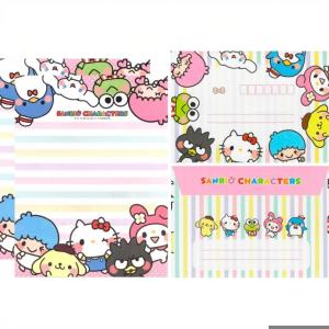 Papel de carta Sanrio Characters torcida A