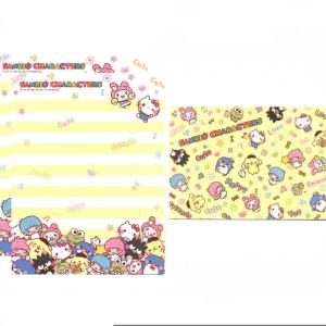 Papel de carta Sanrio Characters turma B