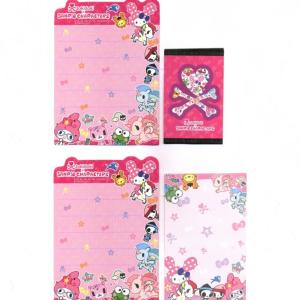 Papel de carta Sanrio Characters Tokidoki Mini pink