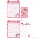 Papel de carta Sanrio Characters Tokidoki rosa