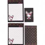 Papel de carta Sanrio Characters Tokidoki Black