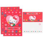 Papel de carta Sanrio Hello Kitty Vermelho grande