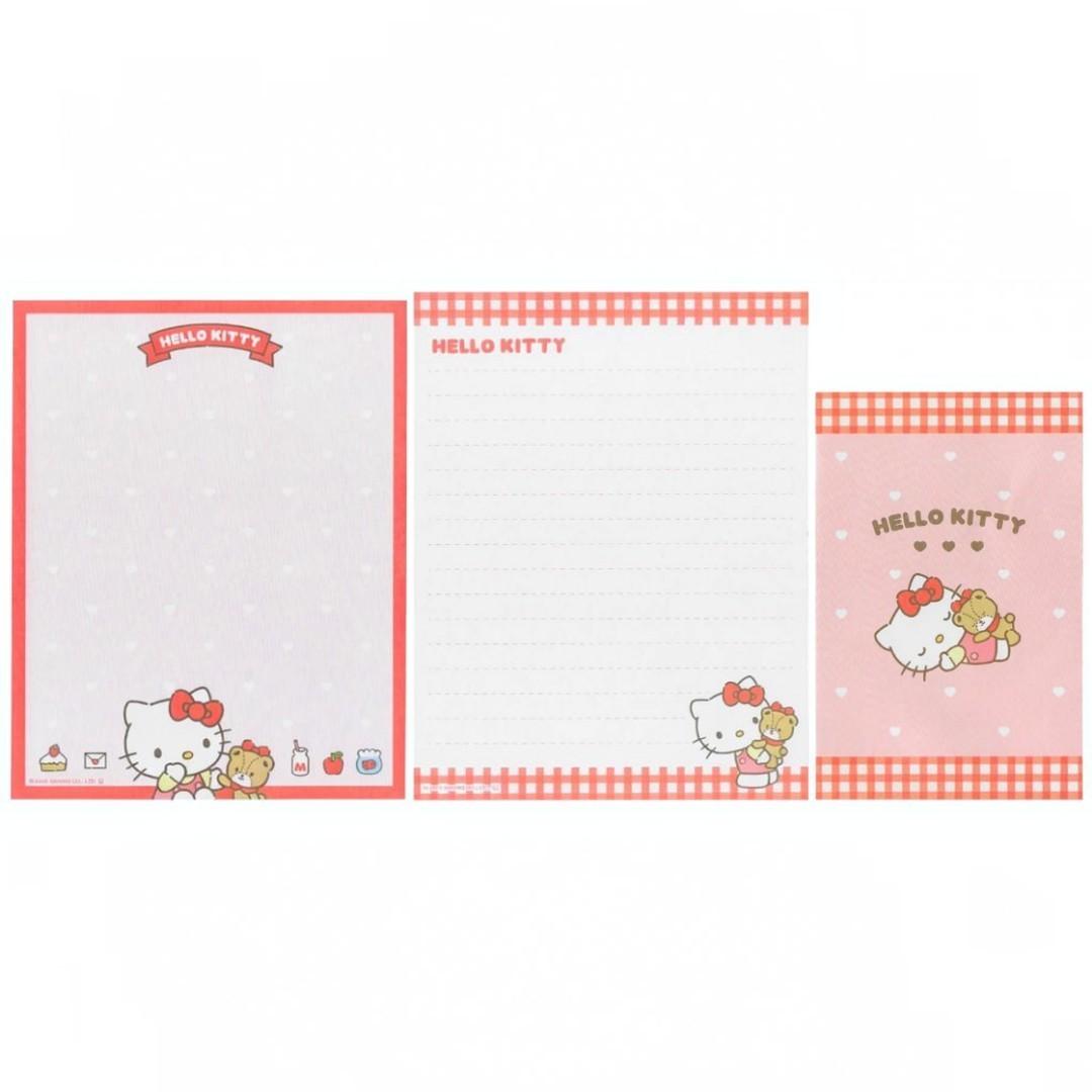 Papel de carta Sanrio Hello Kitty Red B