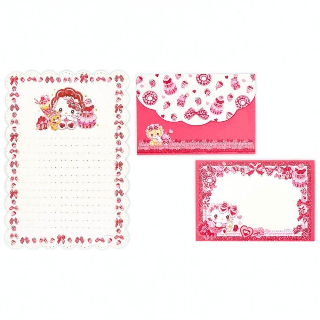 Papel de carta Sanrio Hello Kitty Red Miki