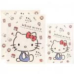 Papel de carta Sanrio Hello Kitty quadriculado