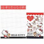 Papel de carta Sanrio Hello Kitty Red Teddy A