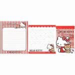 Papel de carta Sanrio Hello Kitty Red Teddy B