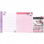Papel de carta Sanrio Hello Kitty cheerful A