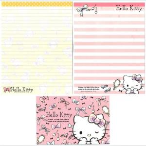 Papel de carta Sanrio Hello Kitty ribbon B