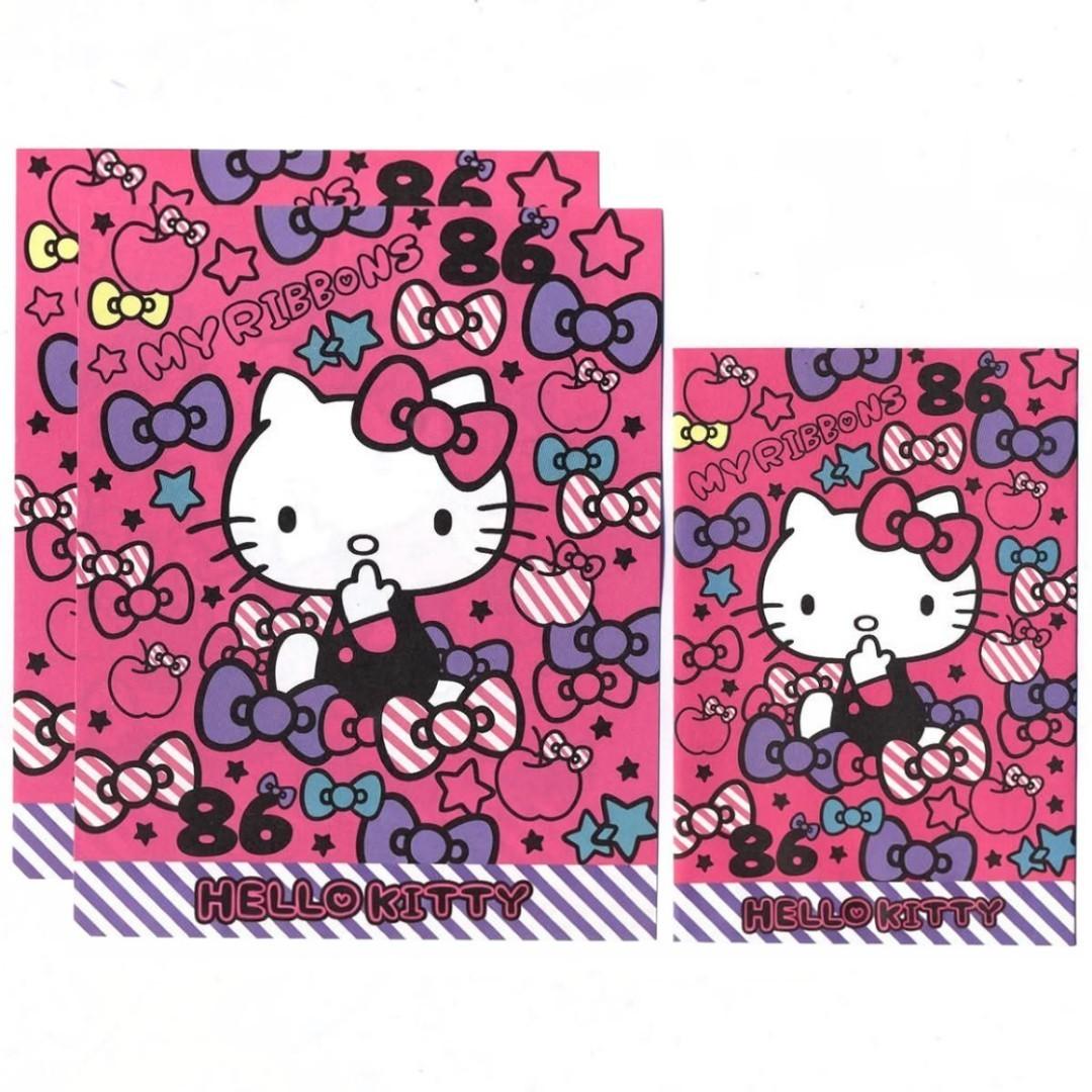 Papel de carta Sanrio Hello Kitty Ribbons 86