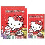 Papel de carta Sanrio Hello Kitty Cup cake Red