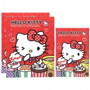Papel de carta Sanrio Hello Kitty Cup cake Red
