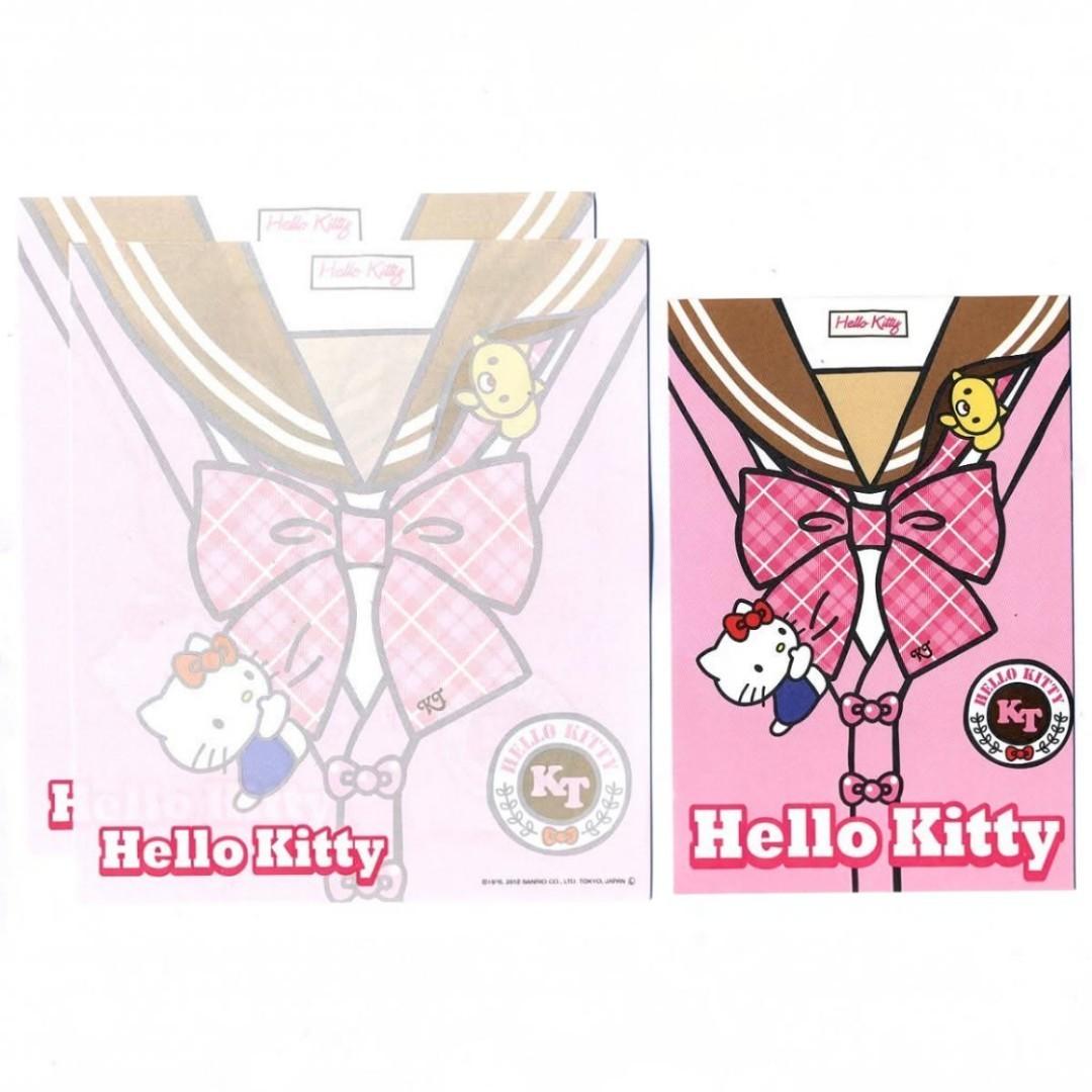 Papel de carta Sanrio Hello Kitty acessórios A