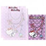 Papel de carta Sanrio Hello Kitty acessórios C