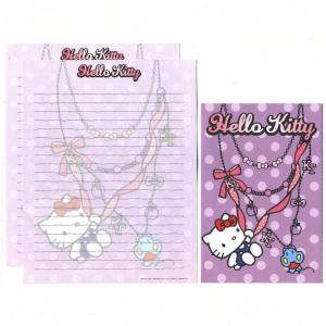 Papel de carta Sanrio Hello Kitty acessórios C