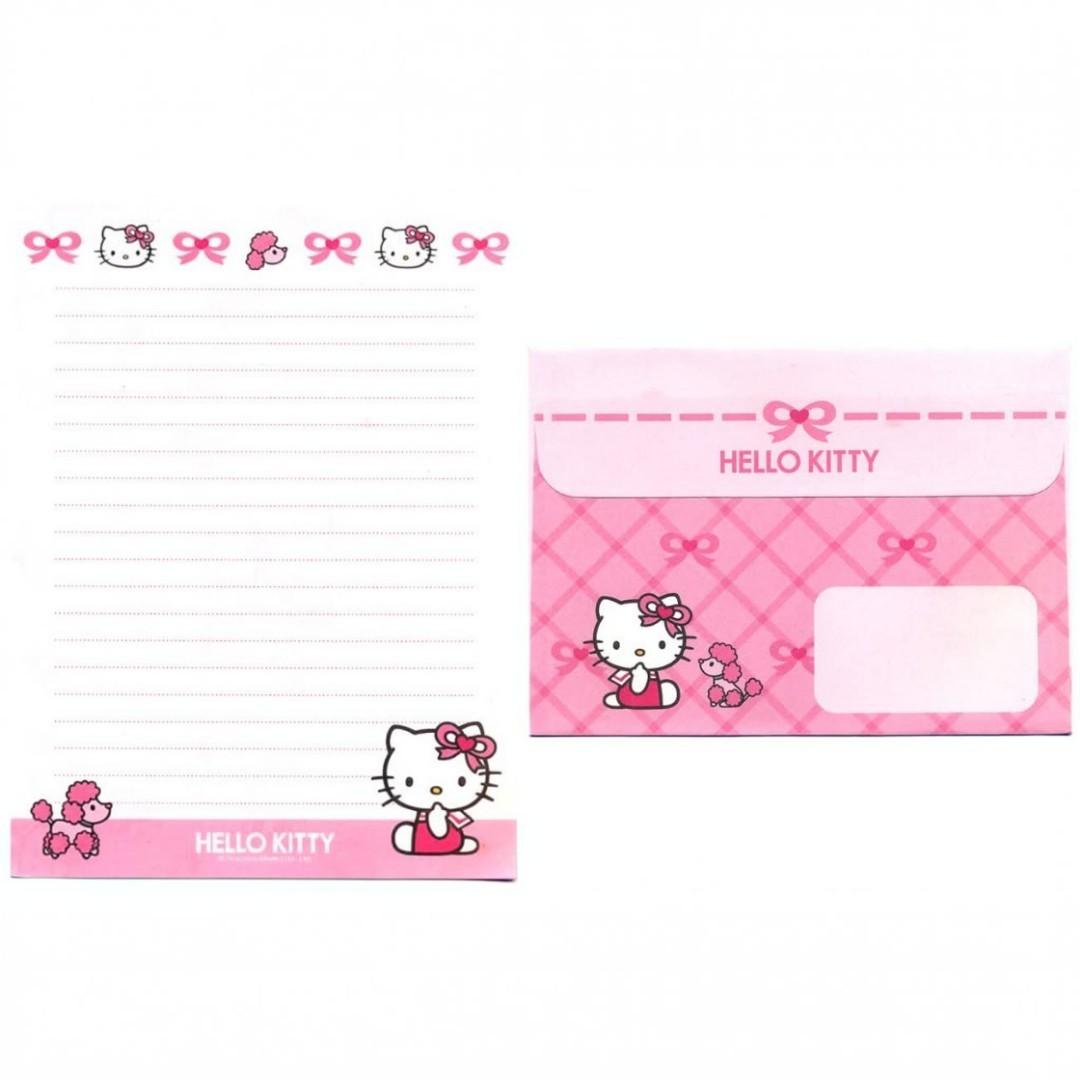 Papel de carta Sanrio Hello Kitty Poodle único