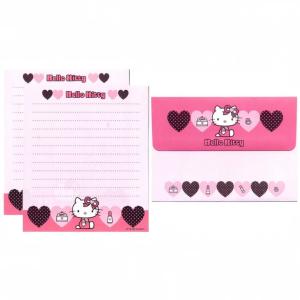 Papel de carta Sanrio Hello Kitty criação poa